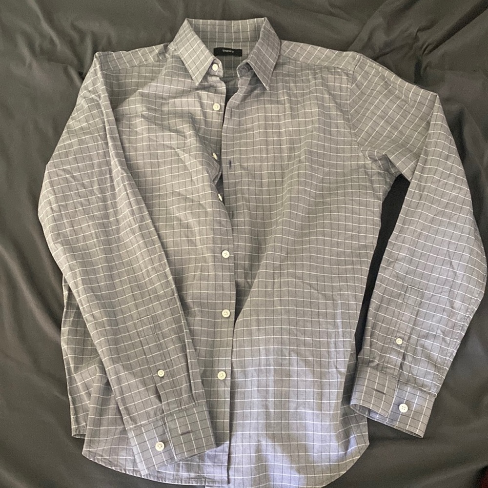 Large button up dress shirt long sleeve